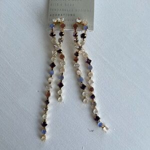Anthropologie NWT Long Earrings